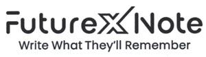 FUTURE X NOTE (and logo) trademark logo