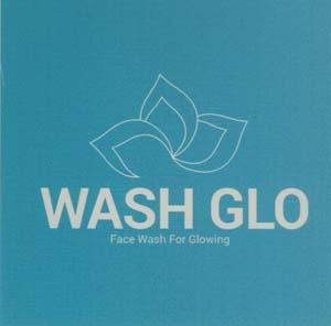 WASH GLO (and logo) trademark logo