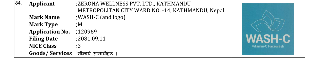 Original bulletin entry for WASH-C (and logo)