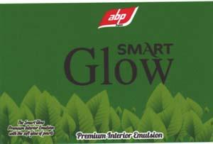ABP SMART GLOW PREMIUM INTERIOR EMULSION (and logo) trademark logo