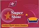 ABP SUPER SHINE PREMIUM PLASTIC INTERIOR EMULSION (and logo) trademark logo