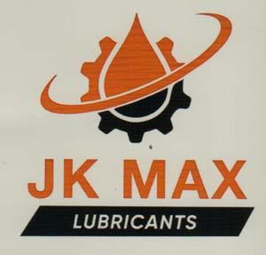 JK MAX LUBRICANTS (and logo) trademark logo