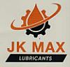 JK MAX LUBRICANTS (and logo) trademark logo