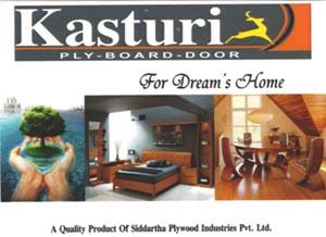 KASTURI PLY (and logo) trademark logo