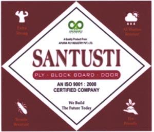 SANTUSTI (and logo) trademark logo