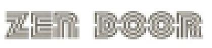 ZEN DOOR (and logo) trademark logo