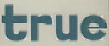 TRUE (and logo) trademark logo