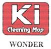 KI CLEANING MOP WONDER (and logo) trademark logo