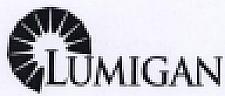 LUMIGAN (and logo) trademark logo
