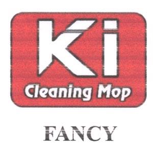 KI CLEANING MOP FANCY (and logo) trademark logo