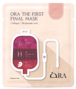 NK ORA COSMETICS (and logo) trademark logo