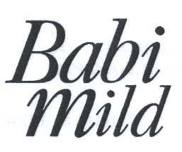 Babi mild (and logo) trademark logo