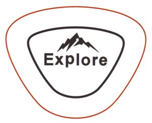 EXPLORE (and logo) trademark logo