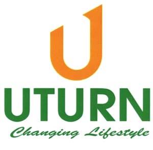 UTURN (and logo) trademark logo