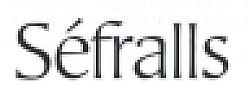 Sefralls (and logo) trademark logo
