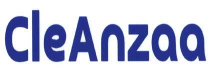 CLEANZAA (and logo) trademark logo