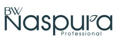 BW NASPURA PROFESSIONAL (and logo) trademark logo