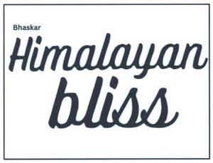 BHASKAR HIMALAYAN BLISS (and logo) trademark logo