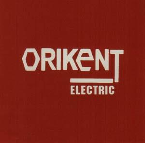ORIKENT ELECTRIC (and logo) trademark logo