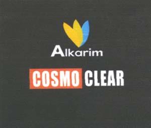ALKARIM COSMOCLEAR (and logo) trademark logo