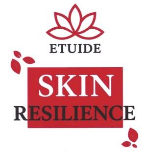 ETUIDE SKIN RESILIENCE (and logo) trademark logo