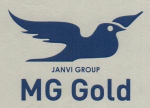 JANVI GROUP MG GOLD (and logo) trademark logo