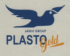 JANVI GROUP PLASTO GOLD (and logo) trademark logo