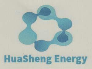 HUASHENG ENERGY (and logo) trademark logo