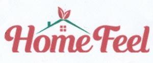 HOME FEEL (and logo) trademark logo
