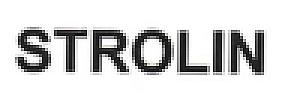 STROLIN (and logo) trademark logo