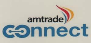 AMTRADE CONNECT (and logo) trademark logo