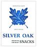 SILVER OAK PREMIUM CRUNCHY SNACKS (and logo) trademark logo