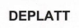 DEPLATT (and logo) trademark logo