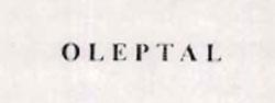 OLEPTAL (and logo) trademark logo