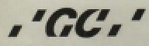 GC (and logo) trademark logo
