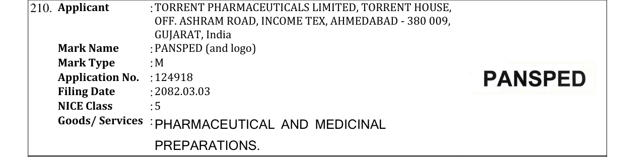 Original bulletin entry for PANSPED (and logo)