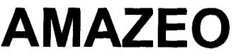 AMAZEO (and logo) trademark logo