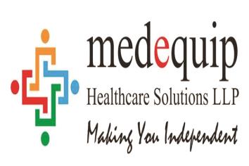 MEDEQUIP HEALTHCARE SOLUTIONS LLP - MAKING YOU INDEPENDENT (and logo) trademark logo