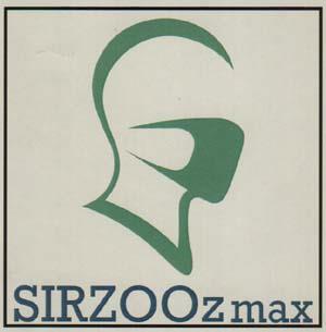 SIRZOOZ MAX (and logo) trademark logo