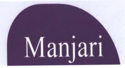 MANJARI (and logo) trademark logo