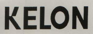 KELON (and logo) trademark logo