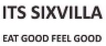 ITS SIXVILLA EAT GOOD FEEL GOOD (and logo) trademark logo