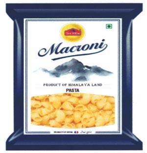 SIXVILLA MACRONI (and logo) trademark logo