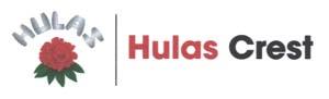 HULAS CREST (and logo) trademark logo