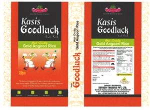 KASIS GOODLUCK (and logo) trademark logo