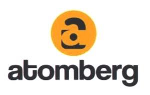 atomberg (and logo) trademark logo