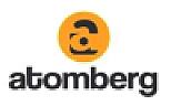 atomberg (and logo) trademark logo