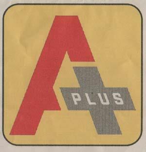 A PLUS (and logo) trademark logo