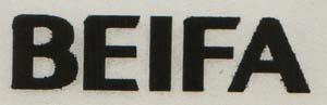 BEIFA (and logo) trademark logo