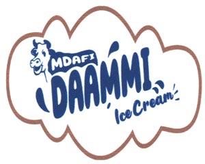 MDAFI DAAMMI ICECREAM (and logo) trademark logo